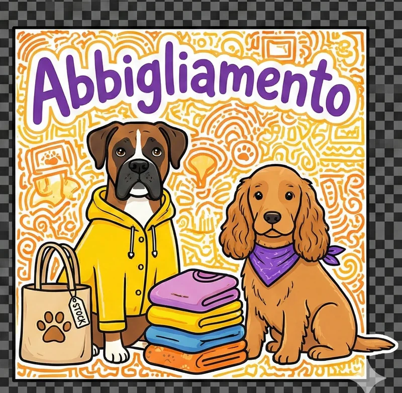 Vari capi di abbigliamento