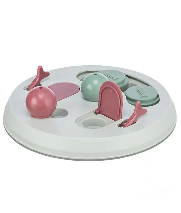 trixie cat activity flip board