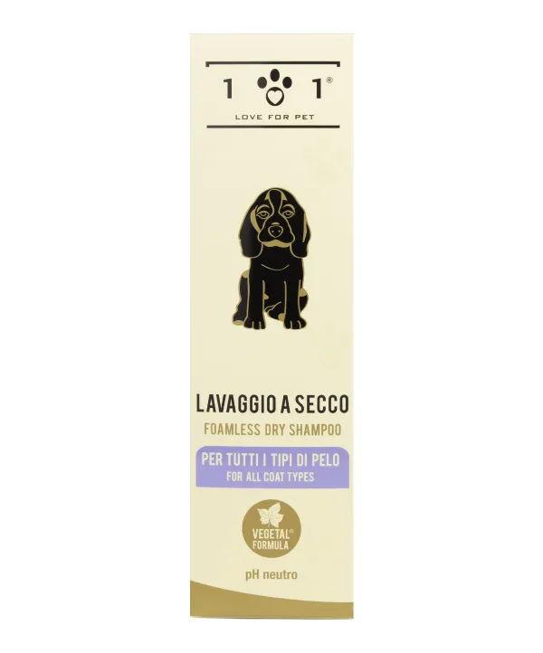 lavaggio a secco per cani ml 250