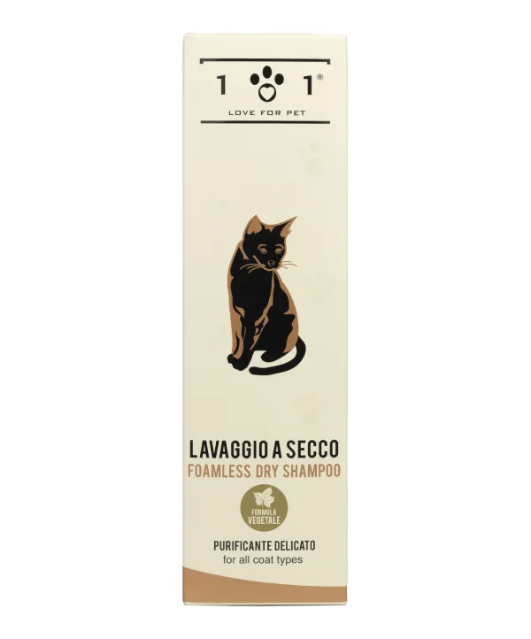 shampoo a secco per gatti 250 ml