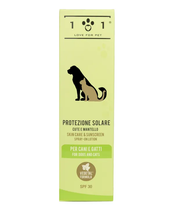 spray protezione solare per cani e gatti 250 ml