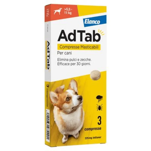 elanco adtab compresse masticabili per cani 5,5-11 kg