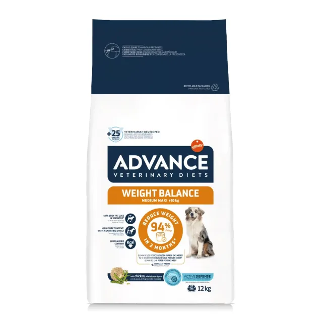 advance weight balance medium e maxi adult 12 kg