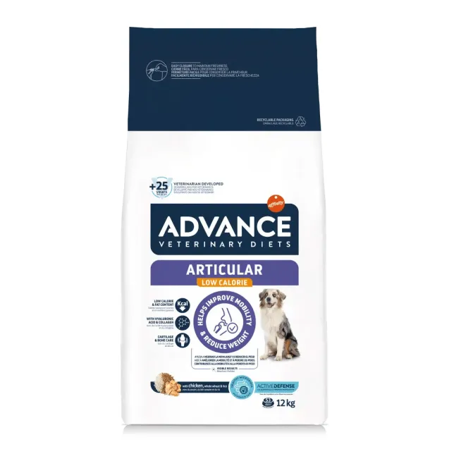 advance articular low calorie per cani adulti