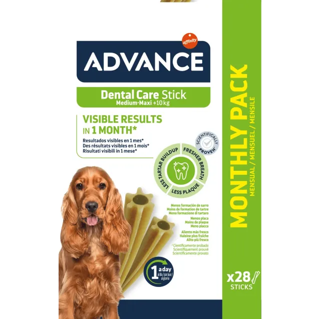 advance dental care stick medium e maxi