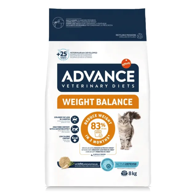advance weight balance gatto 1,5 kg