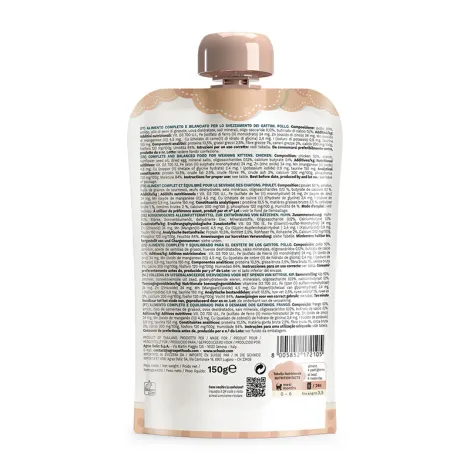 schesir kitten pollo in crema 150g in busta