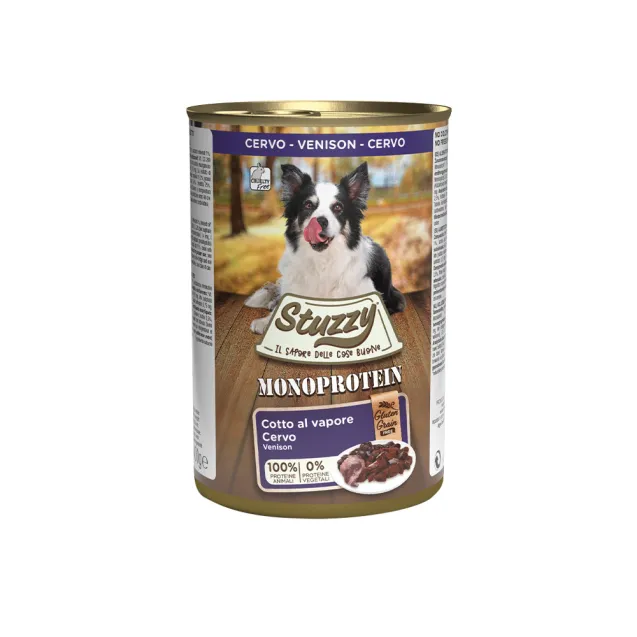stuzzy mononoprotein cervo 400 gr