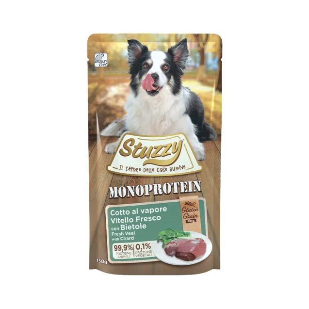 stuzzy monoprotein vitello 150 gr