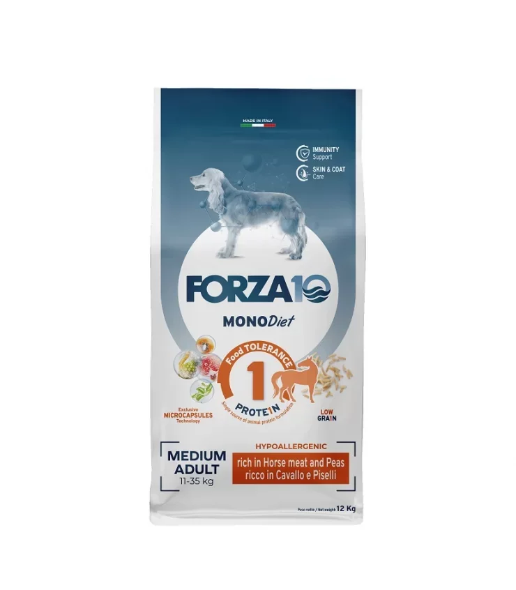 Immagine di anteprima del prodotto dal titolo: Forza 10 Medium Adult - Cavallo e Piselli 12 kg