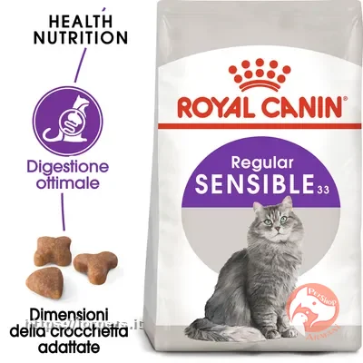 Royal Canin Regular Sensible Crocchette per gatti, ACQUISTABILE A PESO - Altra Vista Secondaria