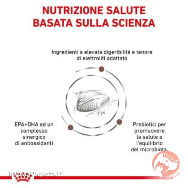 Royal Canin Veterinary Diet Gastrointestinal secco 2kg - Altra Vista Secondaria
