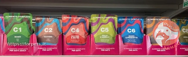 Immagine di anteprima del prodotto dal titolo: Natural Code umido in busta da 70gr alimento completo per gatti