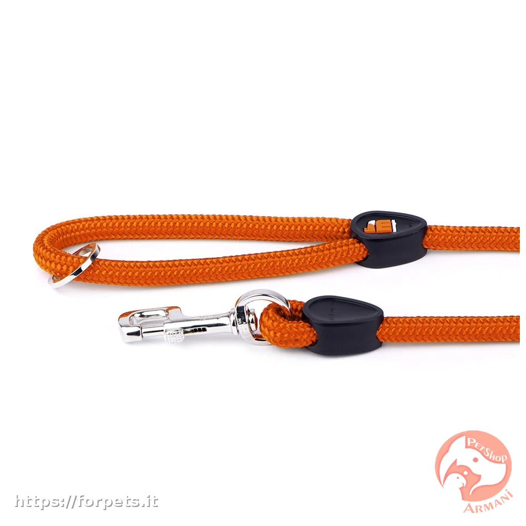 Immagine di anteprima del prodotto dal titolo: Guinzaglio in Corda memopet arancione 110cm spessore 0,8cm