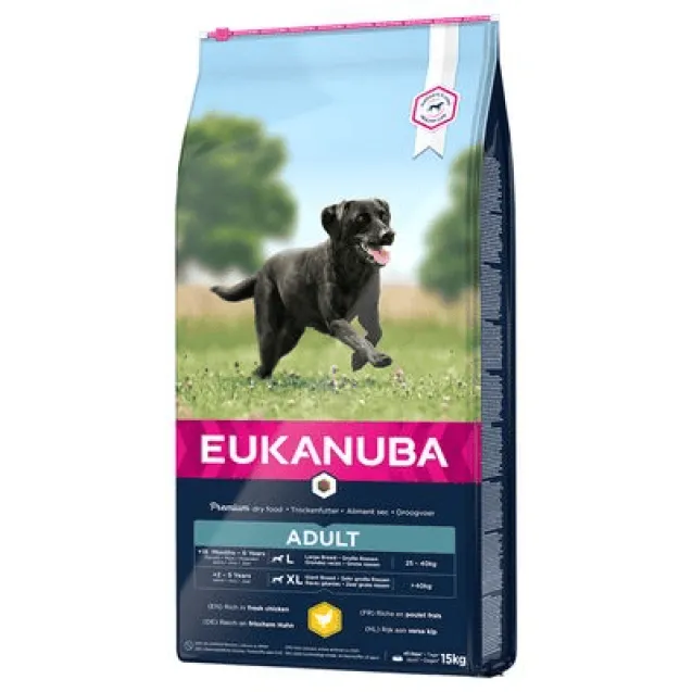 eukanuba adult per cani taglia grande 15kg+3 - Altra Vista Secondaria