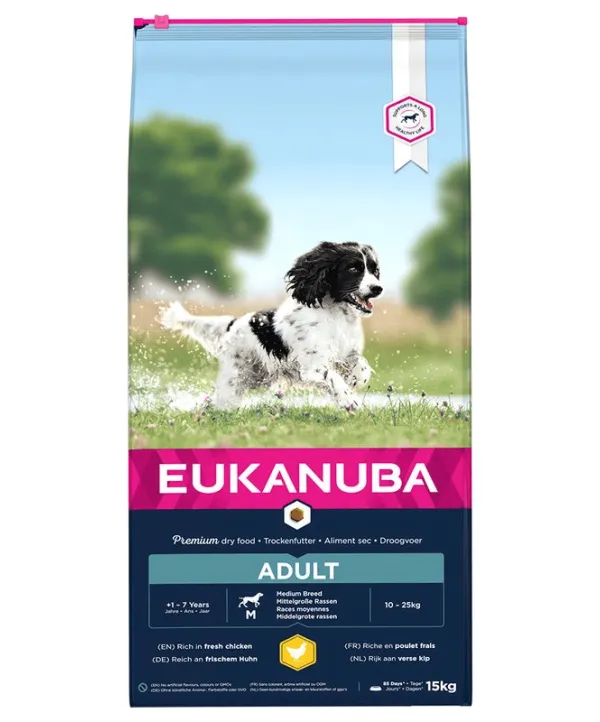 eukanuba adult per cani taglia media
