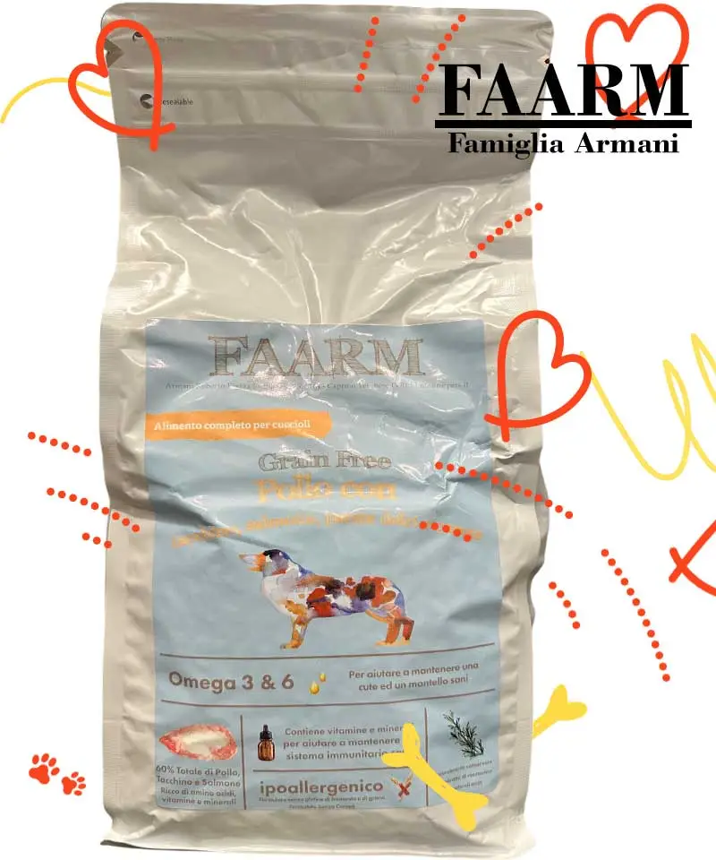 Faarm - Famiglia Armani - cibo secco per cani e gatti